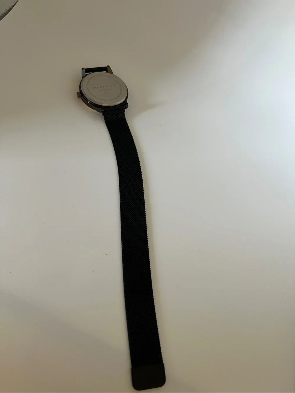 Perry Ellis Black Watch with Rose Gold Trim